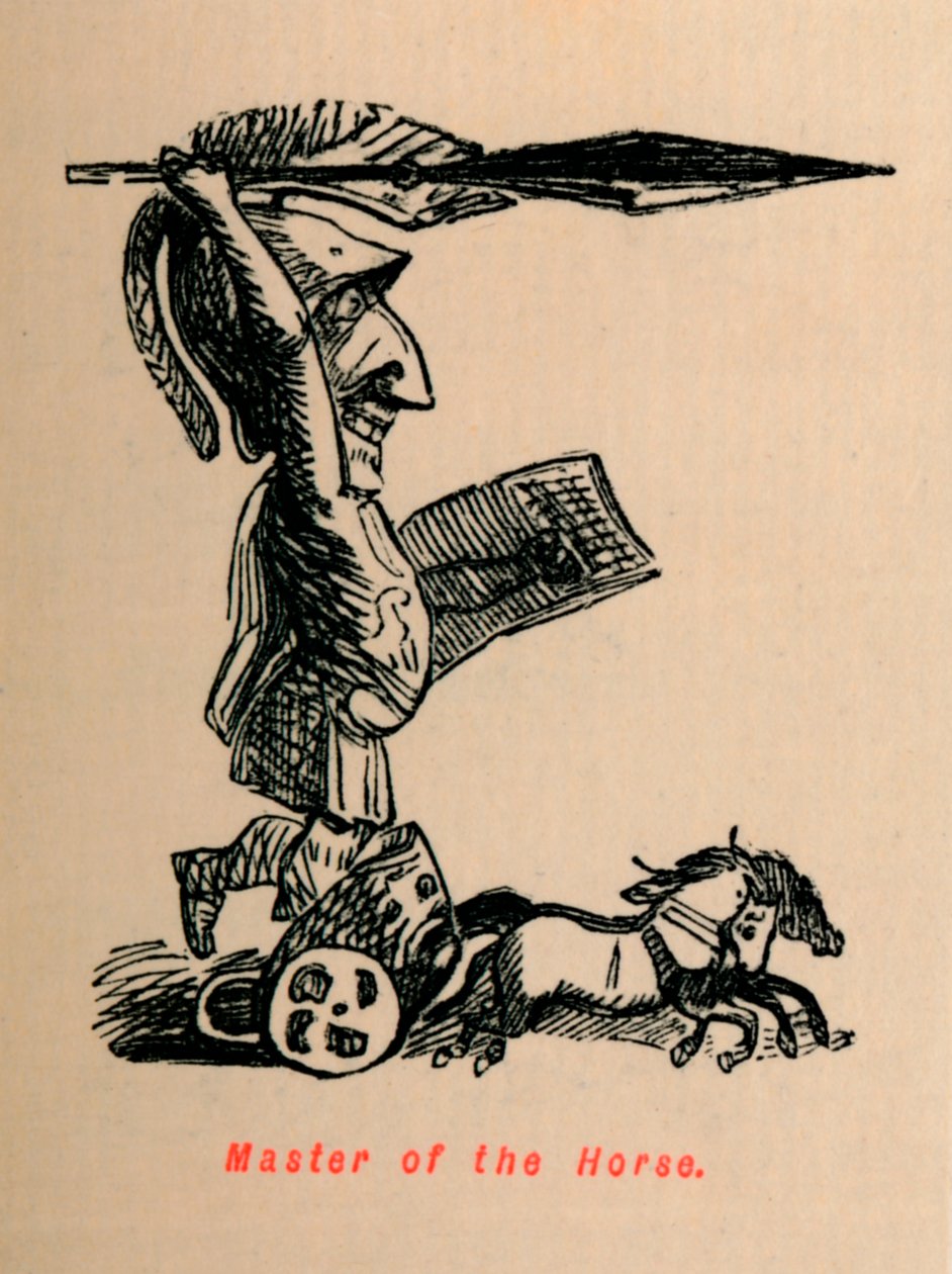 Hästens mästare, 1852 av John Leech