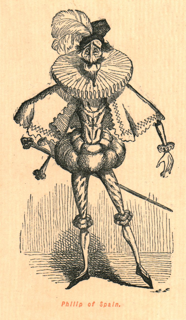 Filip av Spanien, 1897. av John Leech