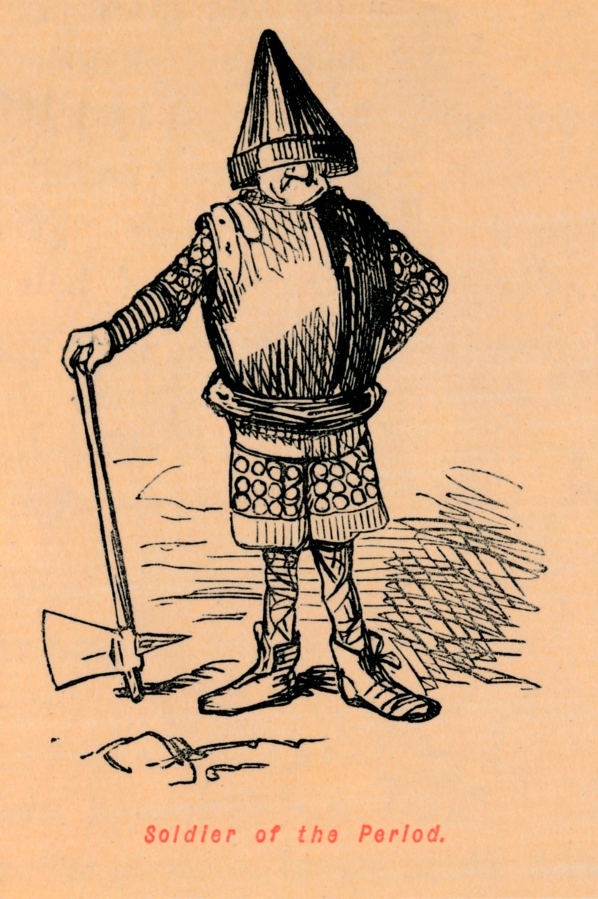 Periodens soldat, c1860, c1860 av John Leech