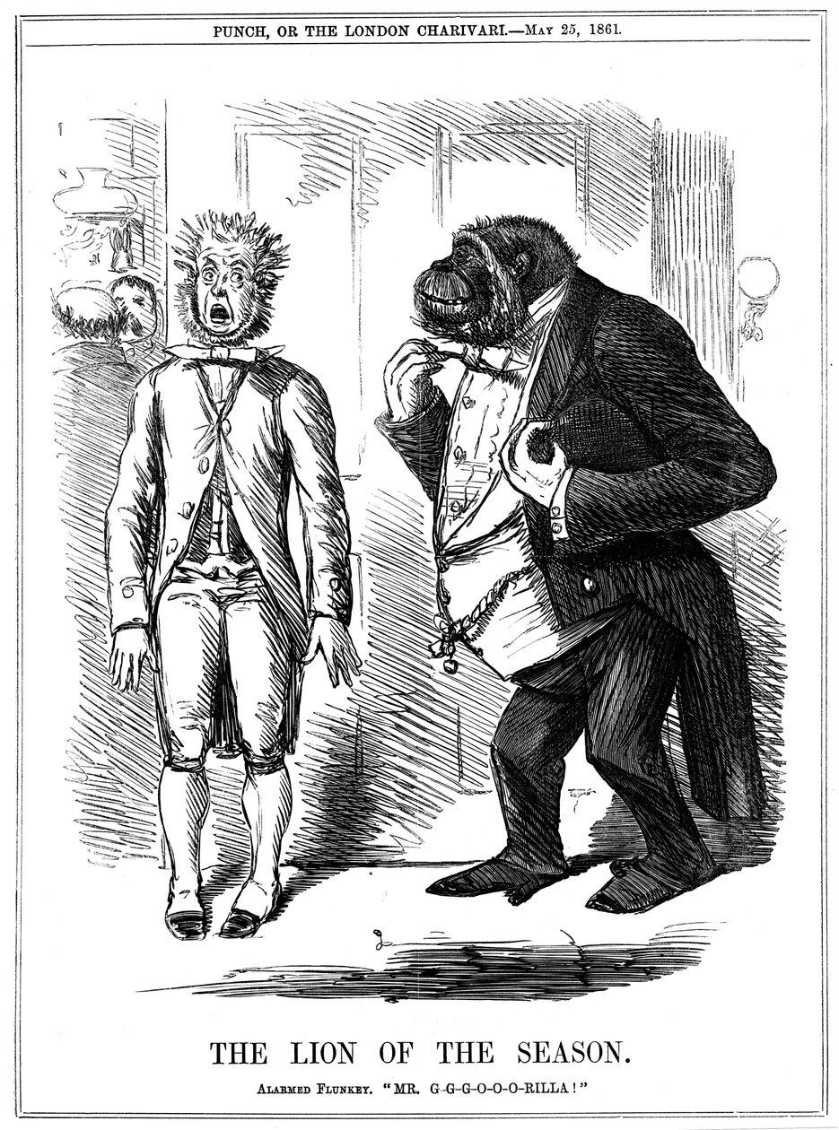 Årstidens lejon, 1861 av John Leech