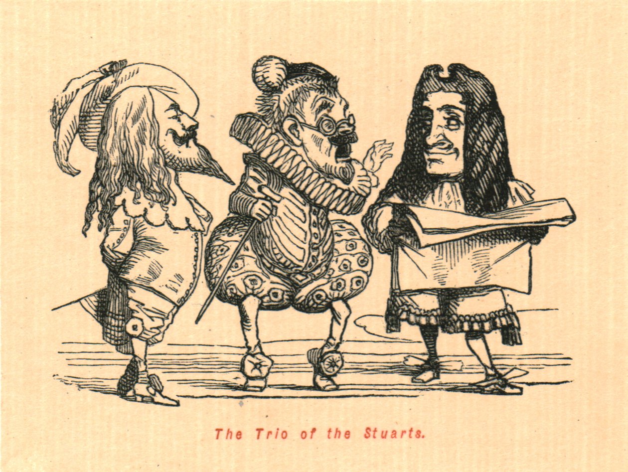Stuarternas trio, 1897. av John Leech