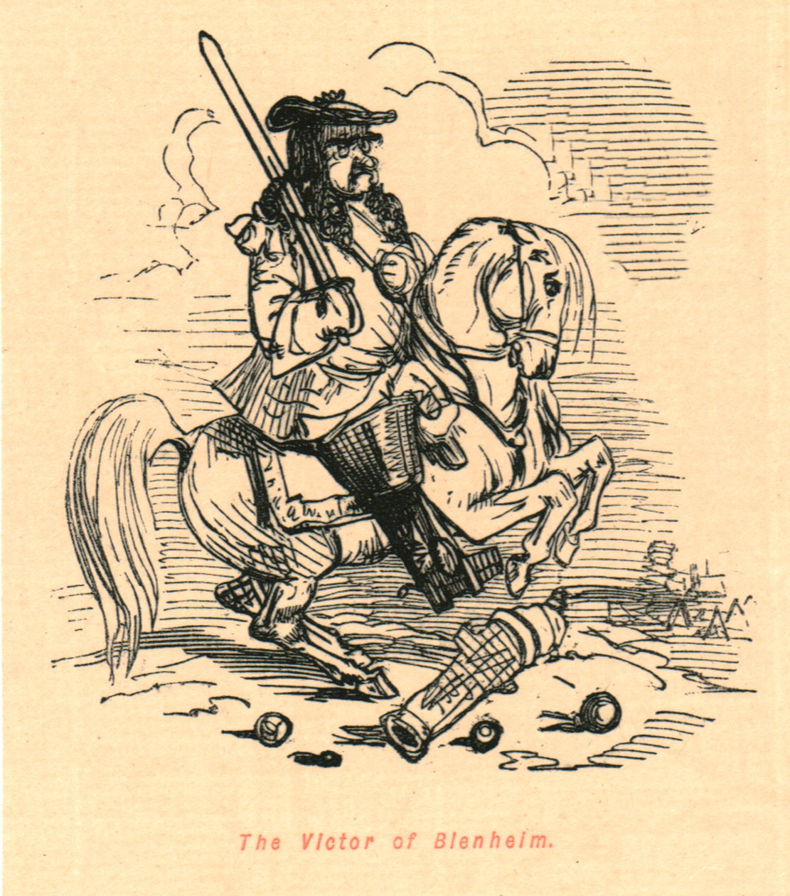 Victor av Blenheim, 1897. av John Leech