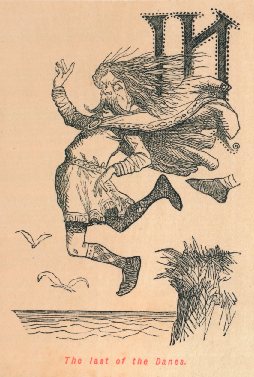 Den siste av danskarna, c1860, c1860. av John Leech