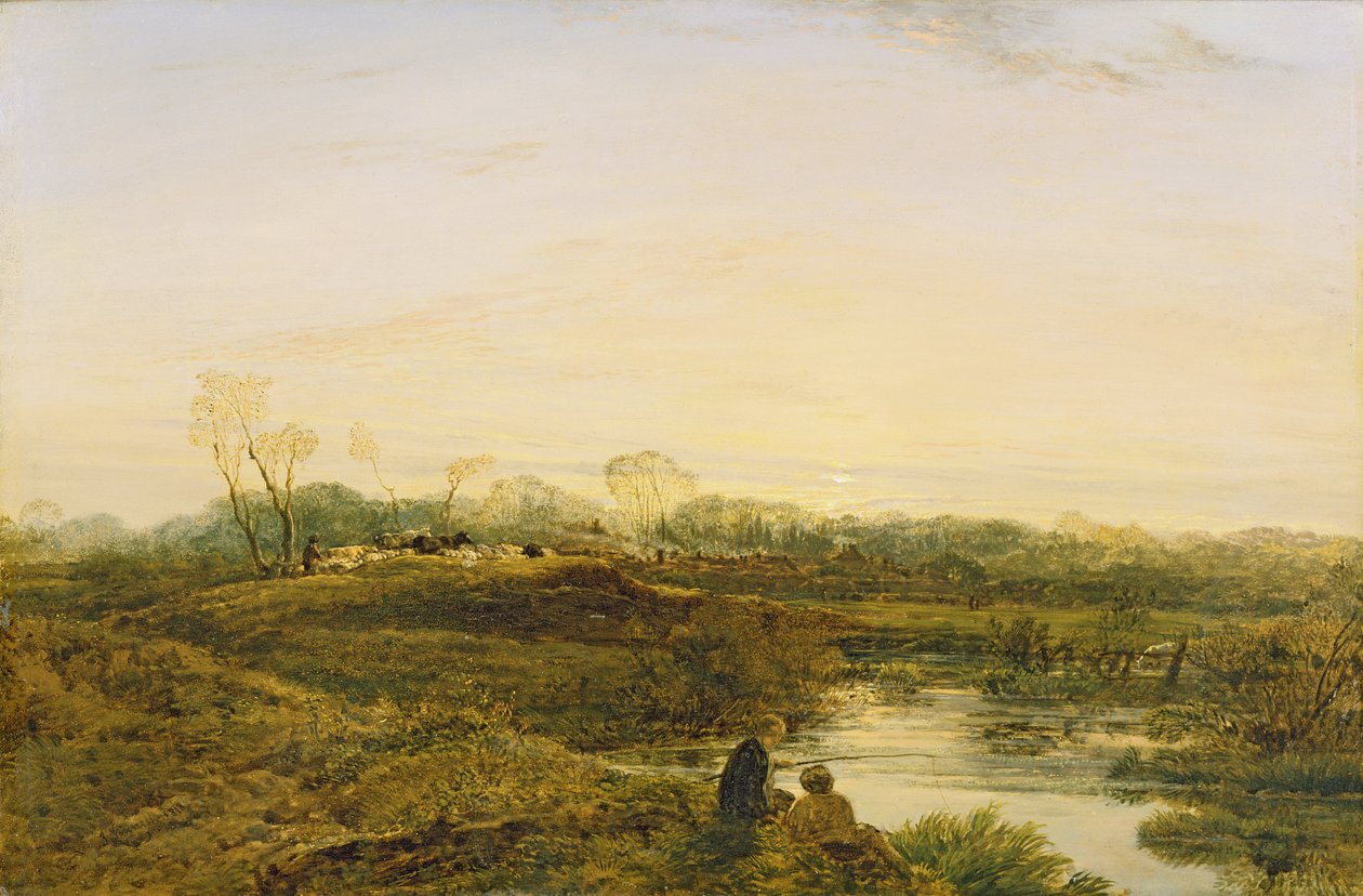 Kväll, Bayswater av John Linnell