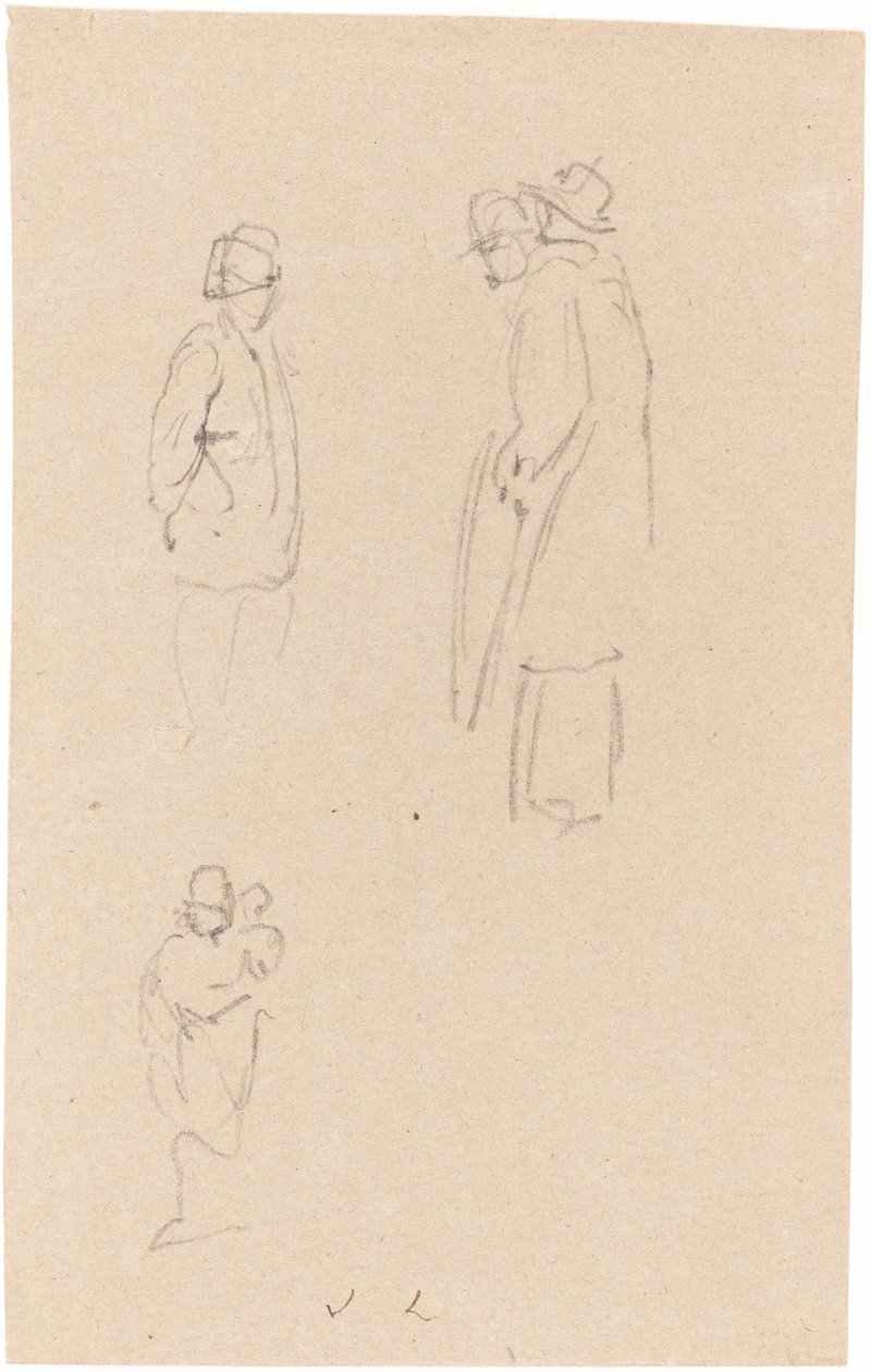 Figurstudier av John Linnell