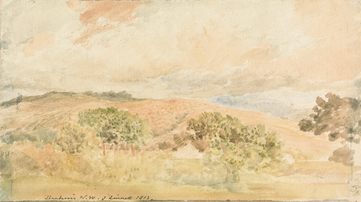 Llanberis, norra Wales av John Linnell
