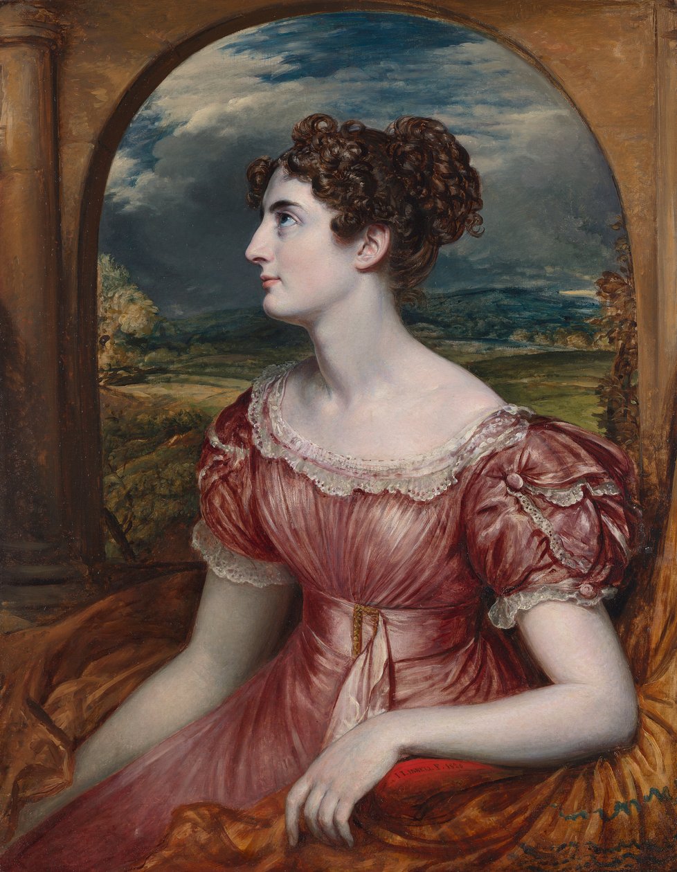 Miss Puxley [1826, Royal Academy of Arts, London, utställningskatalog] av John Linnell