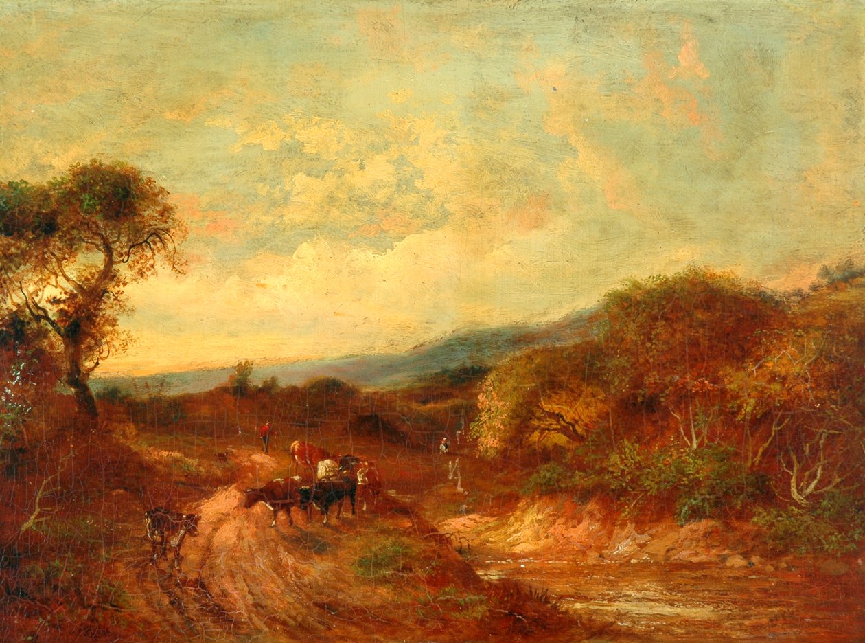 Nära Red Hill, Surrey av John Linnell