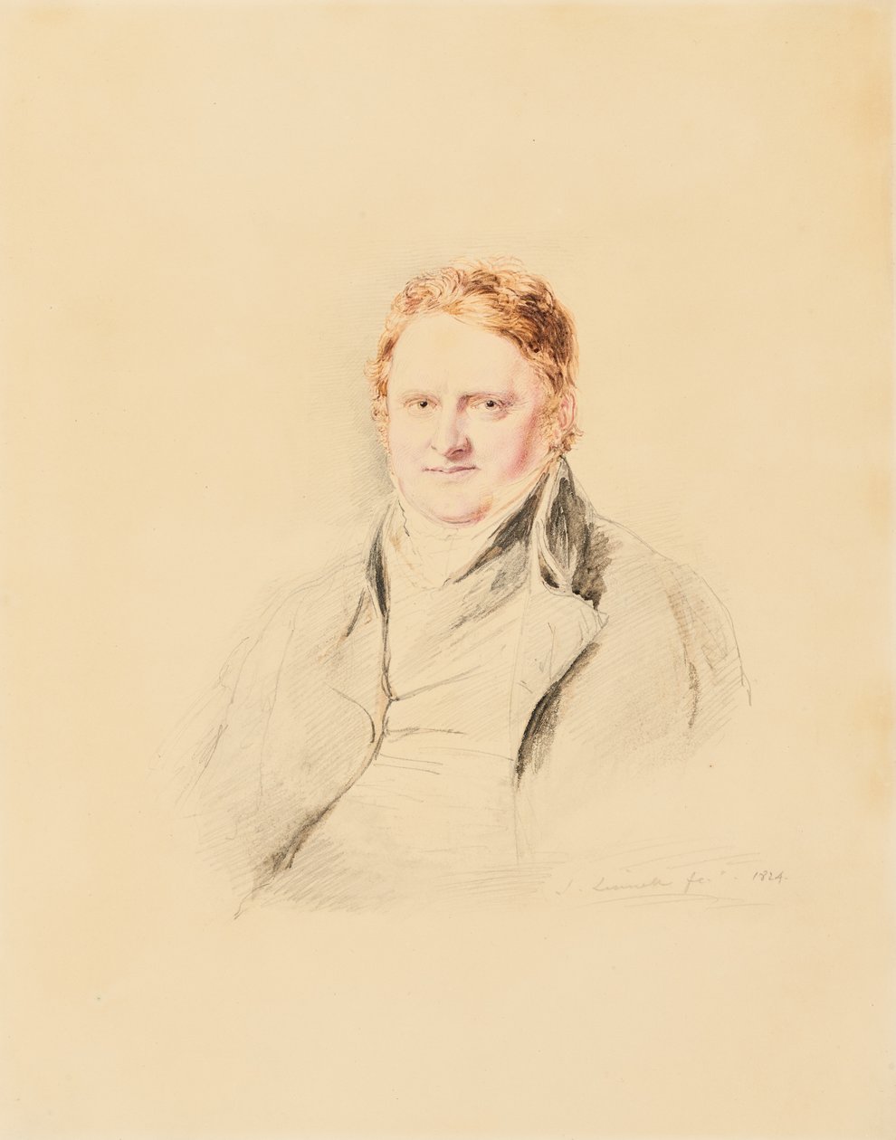 Porträtt av John Varley av John Linnell