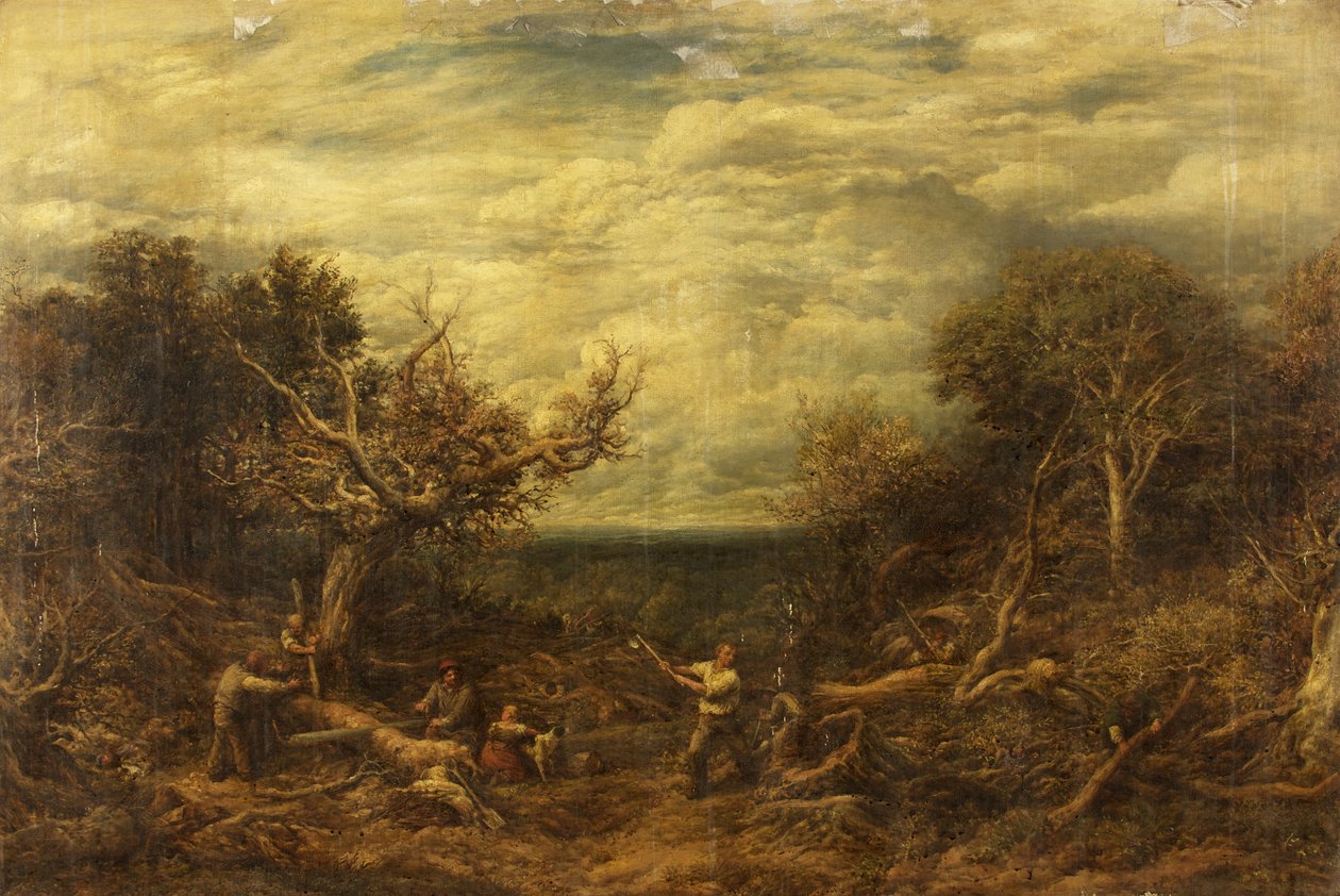 Vedhuggarna av John Linnell