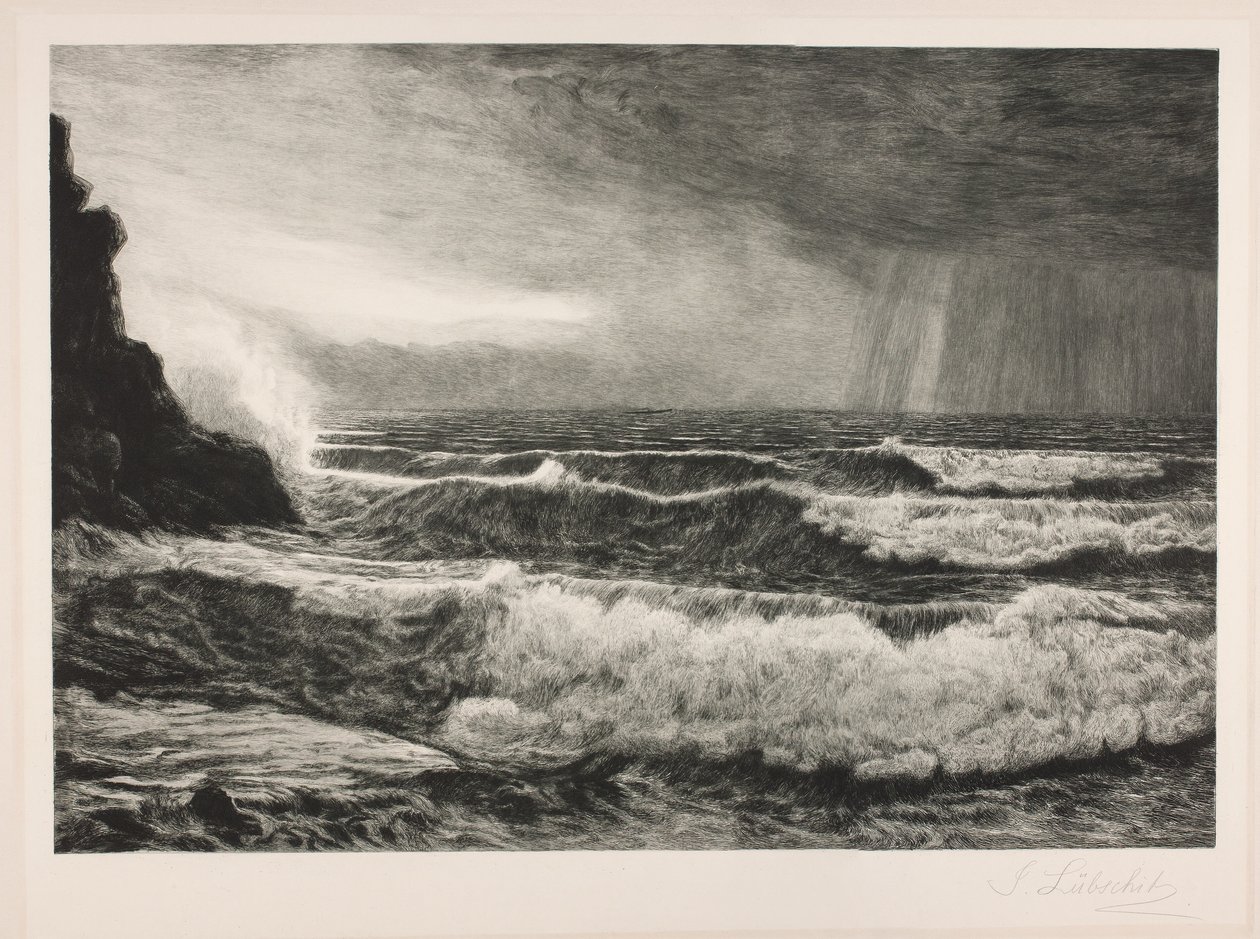 Surfa på Bornholm av John Lübschitz