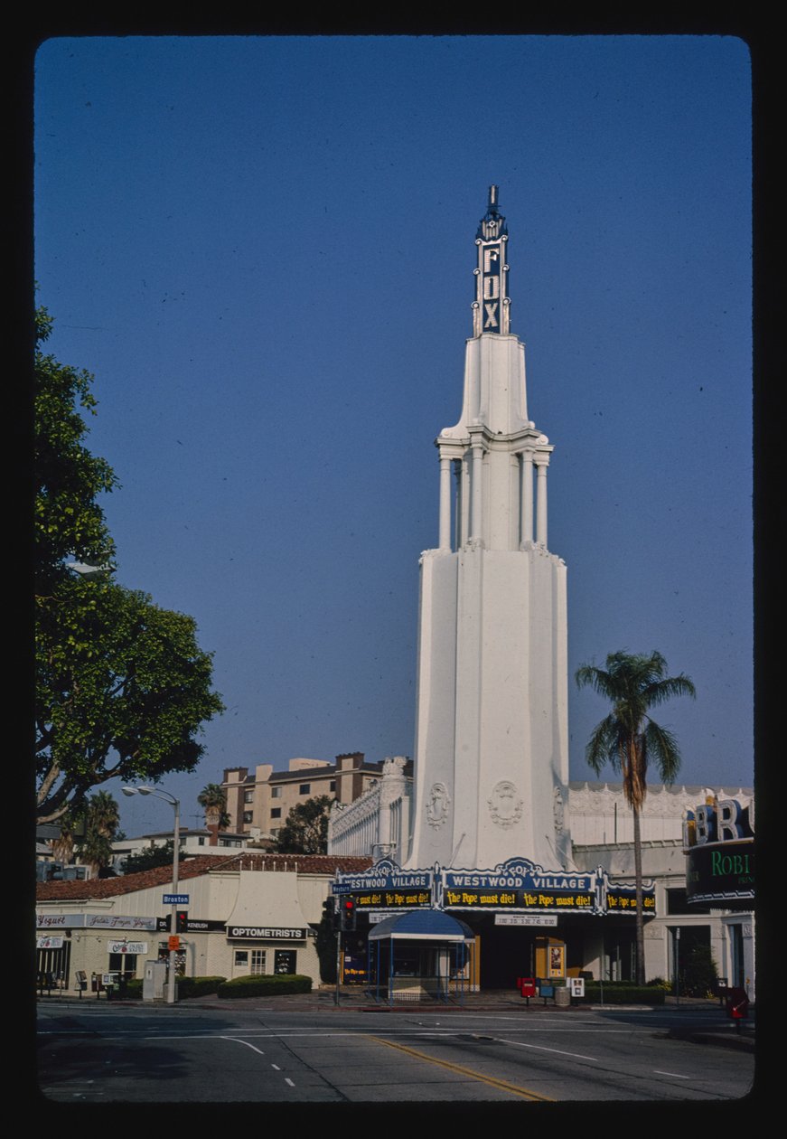 Fox Theater, Bakersfield, Kalifornien, USA av John Margolies