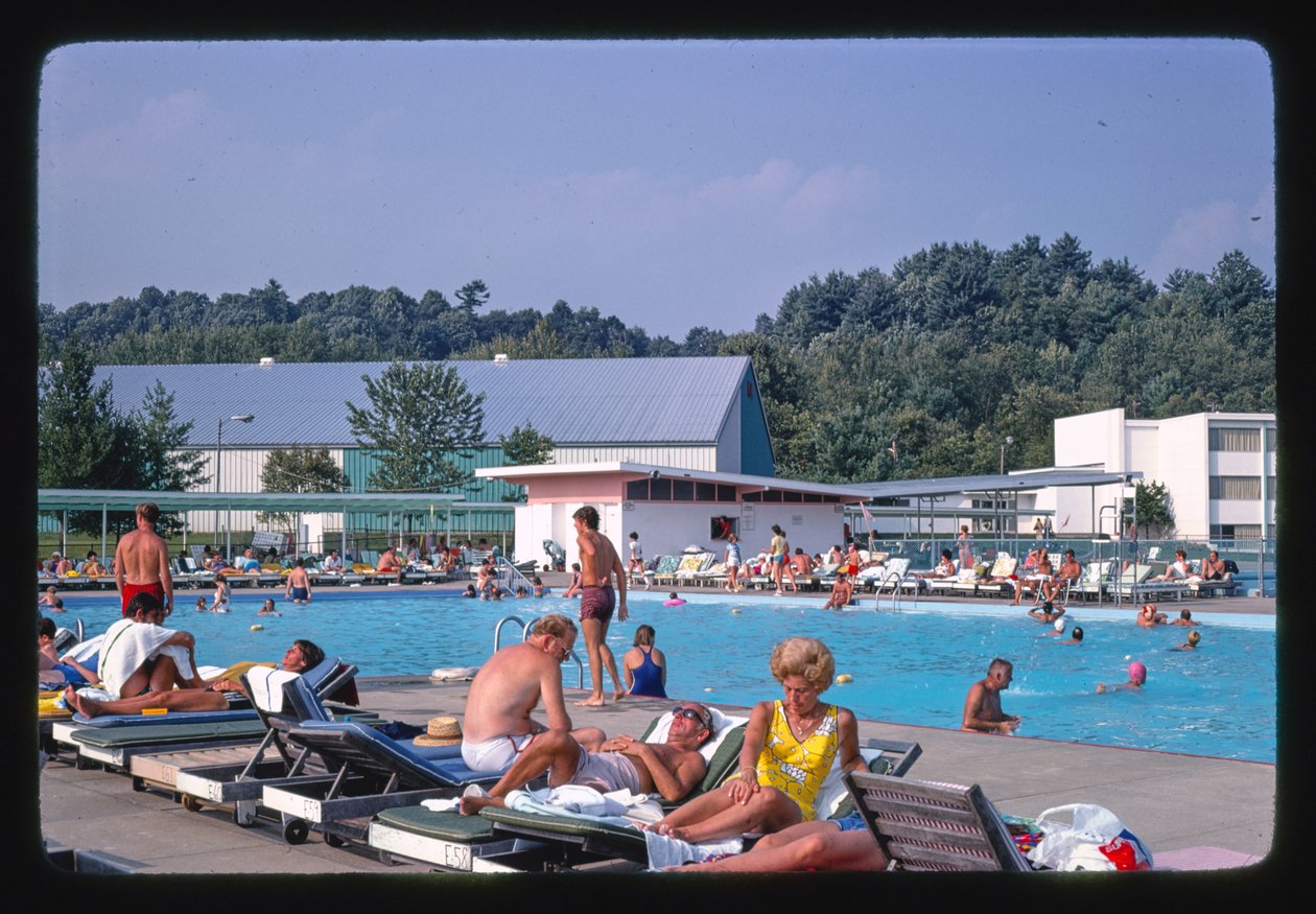 Homowack Hotel  Lodge, Spring Glen, New York, USA av John Margolies