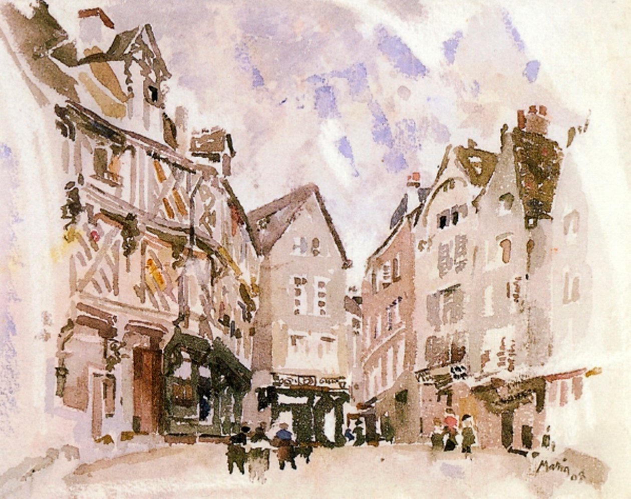 Chartres av John Marin