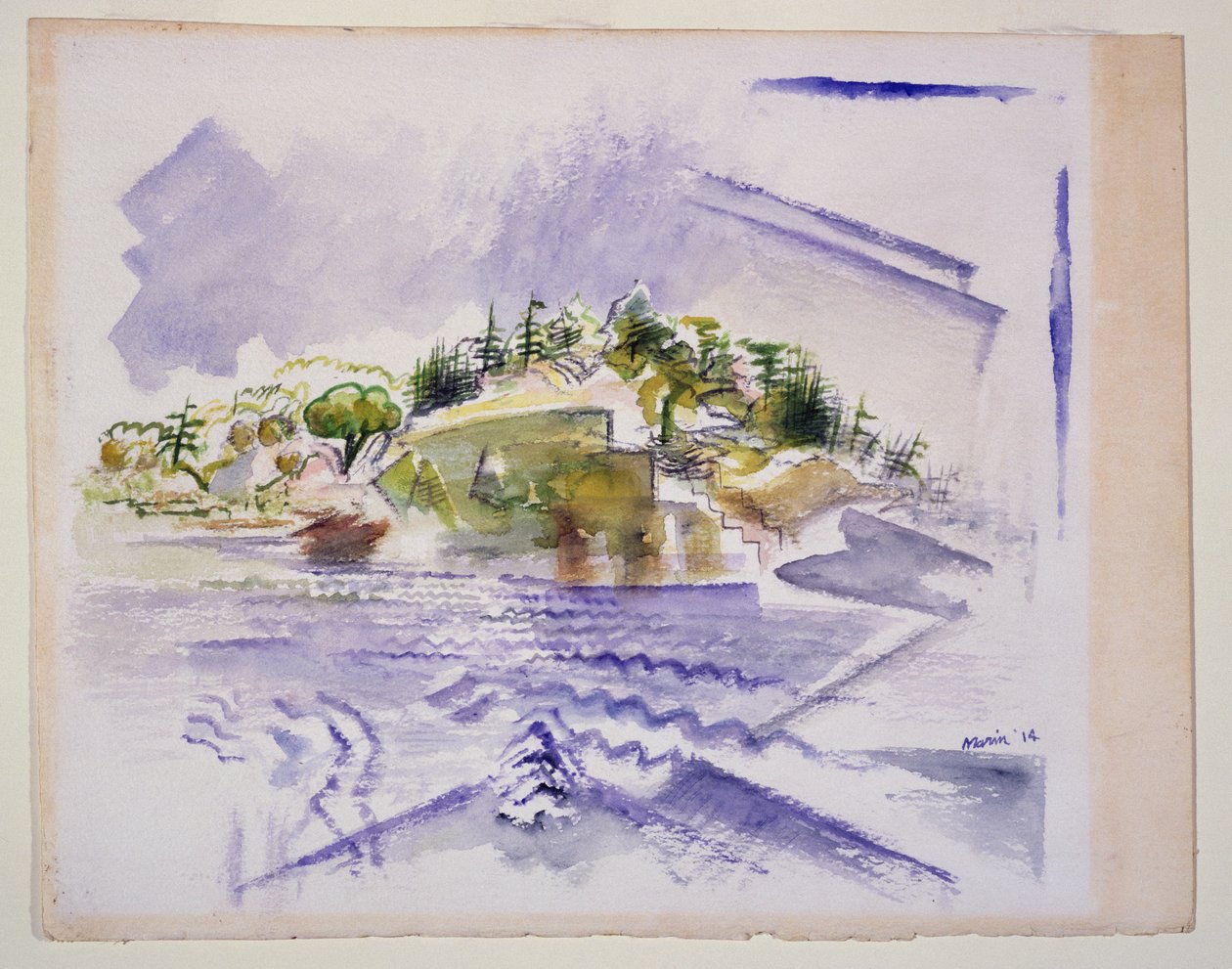 Deer Isle av John Marin