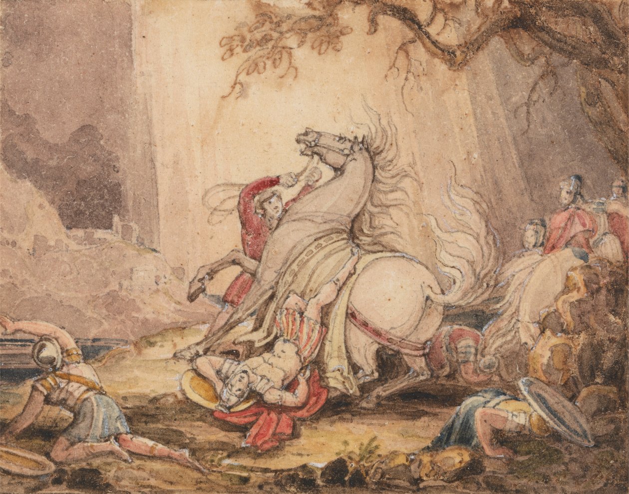 Sauls omvändelse av John Martin