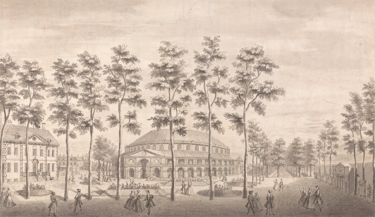 Rotundan och trädgårdarna, Ranelagh av John Maurer