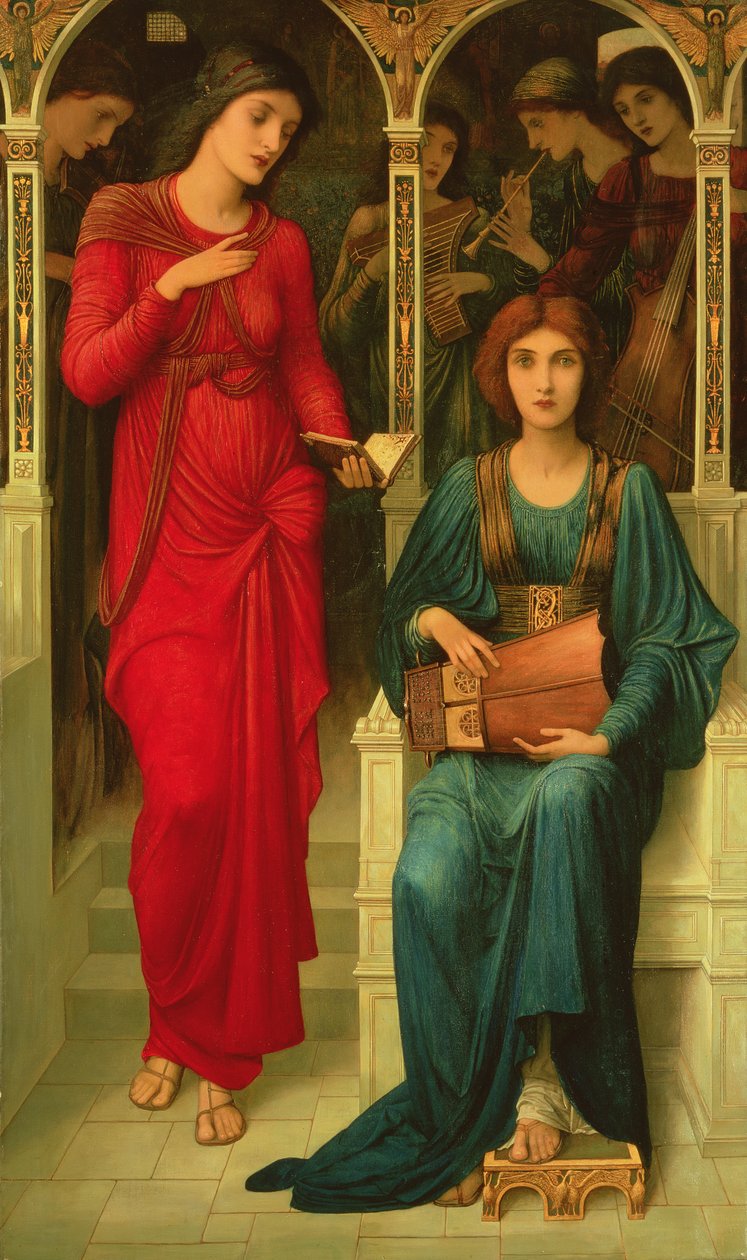 Ode till musik av John Melhuish Strudwick