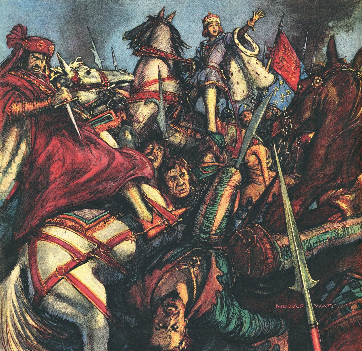 Böndernas revolt av John Millar Watt