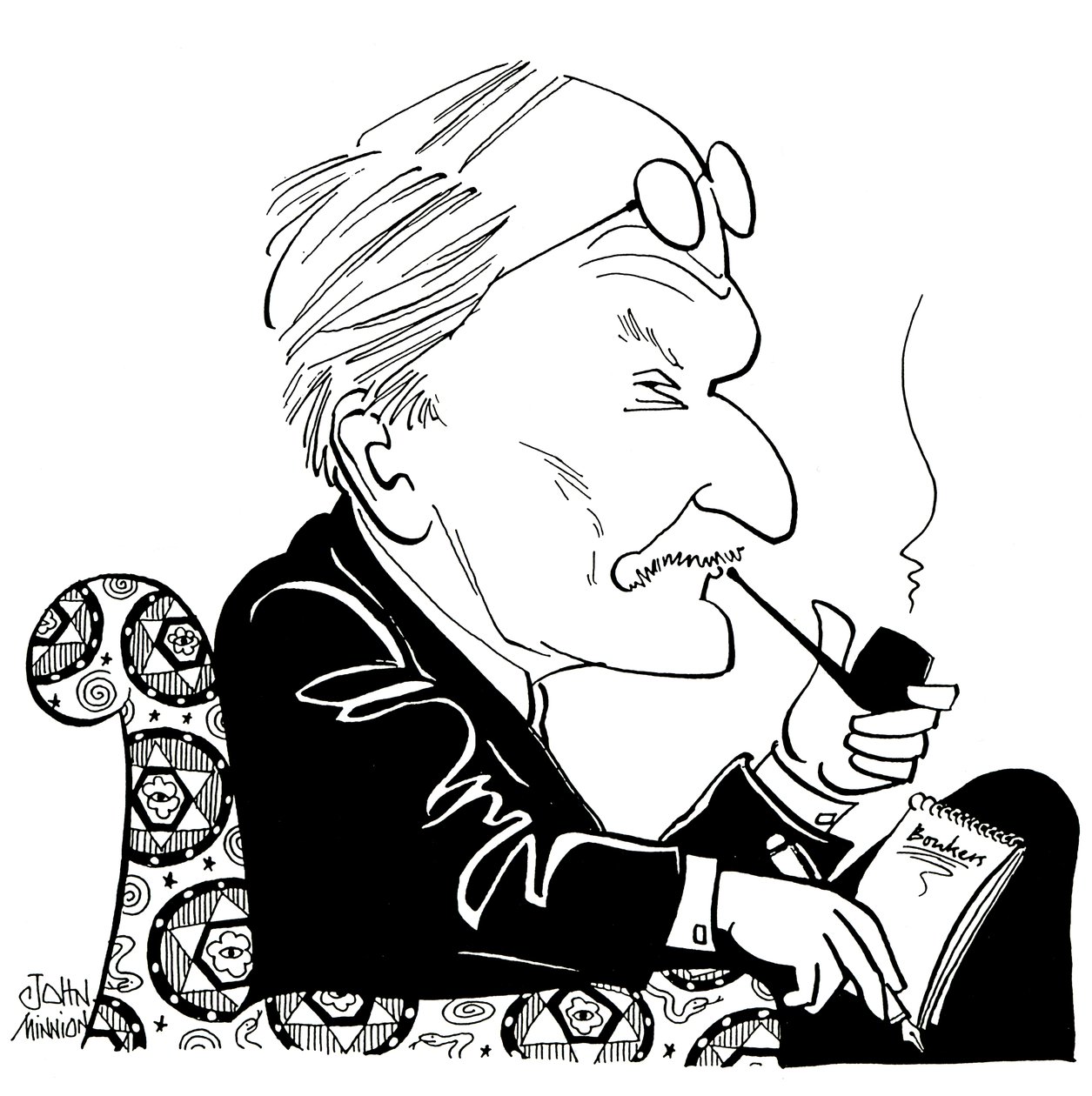 C G Jung, karikatyr av John Minnion av John Minnion