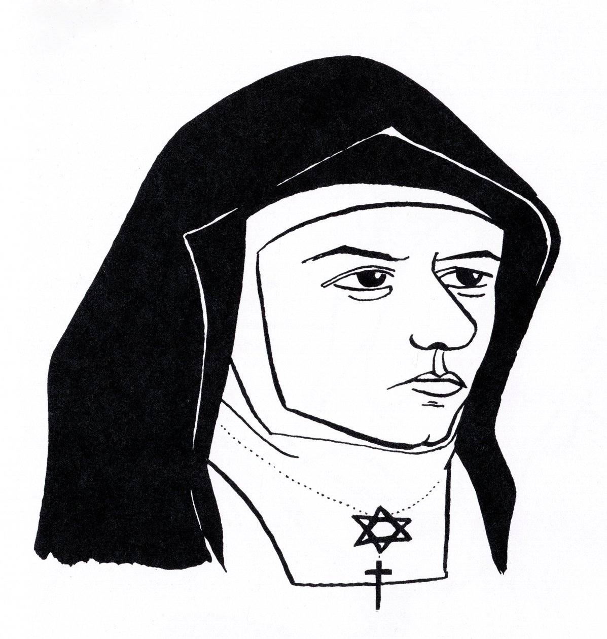 Edith Stein, alias den heliga Teresa Benedicta av Korset, var filosof, feminist, karmelitnunna och martyr av John Minnion