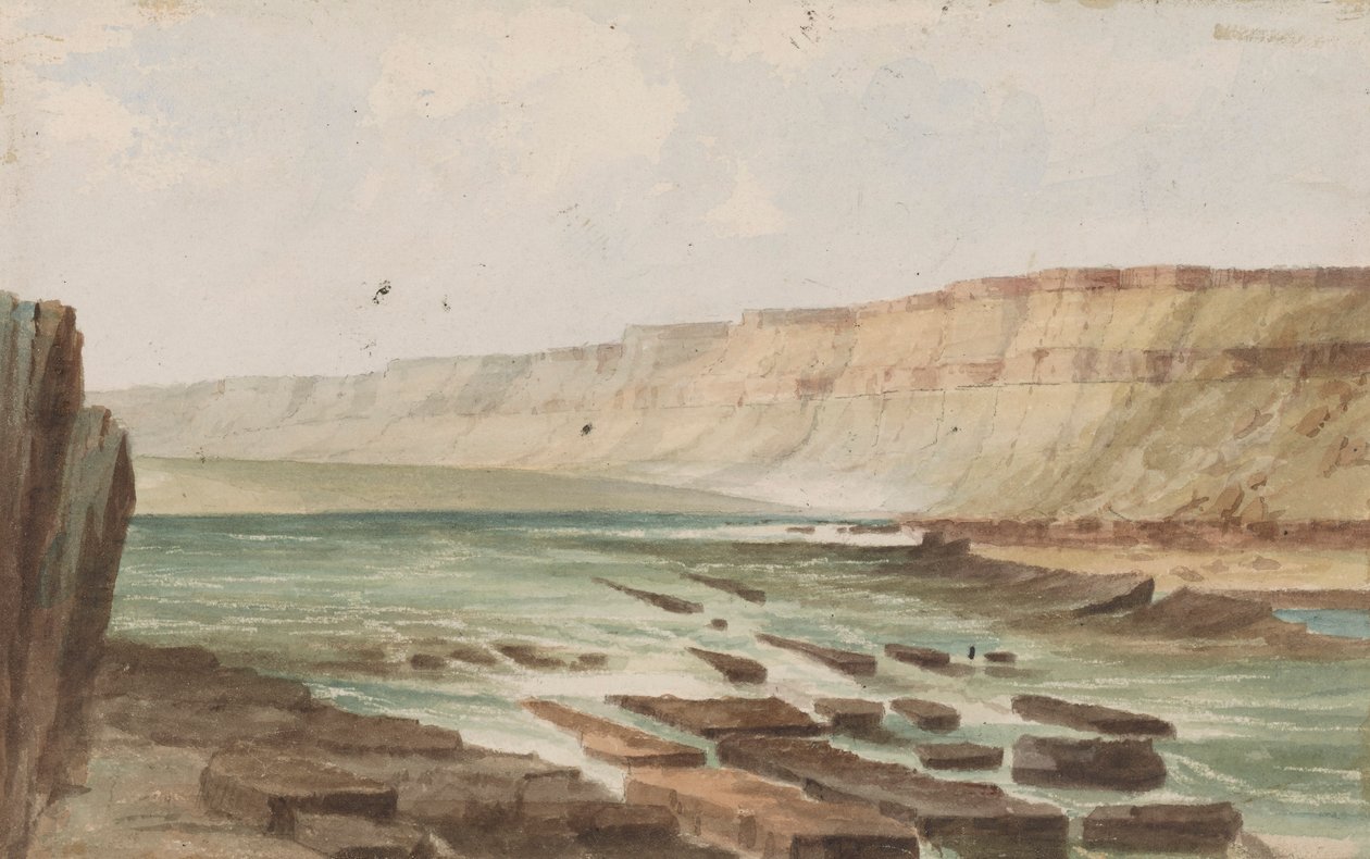 Columbia River mynning av Des Shutes av John Mix Stanley