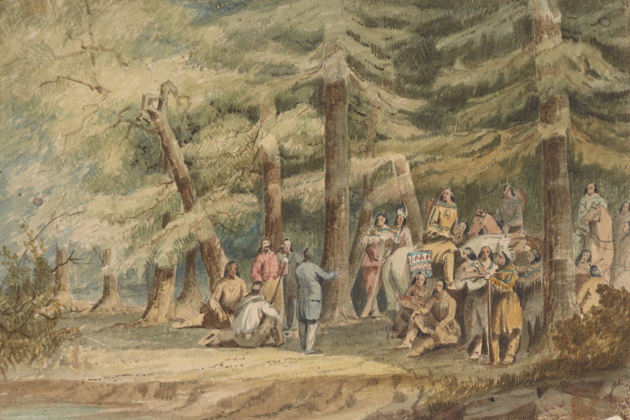 Nez Perces av John Mix Stanley
