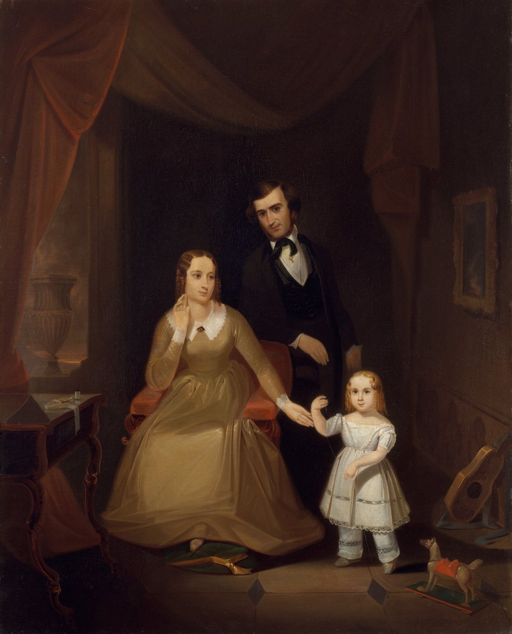 Familjen Williamson, ca. 1841-42. av John Mix Stanley