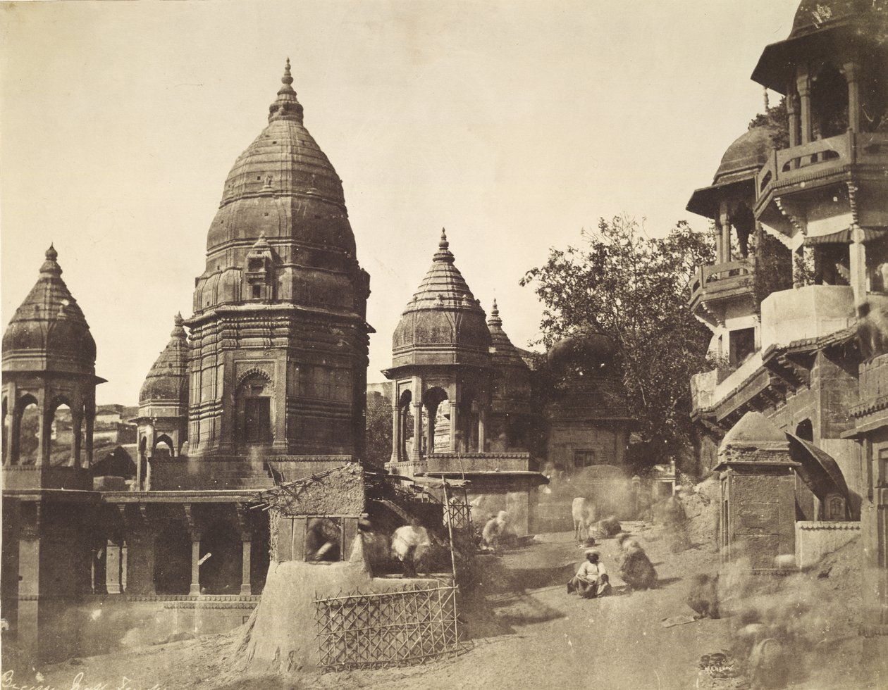 Bishessur Nath-templet, Benares av John Murray