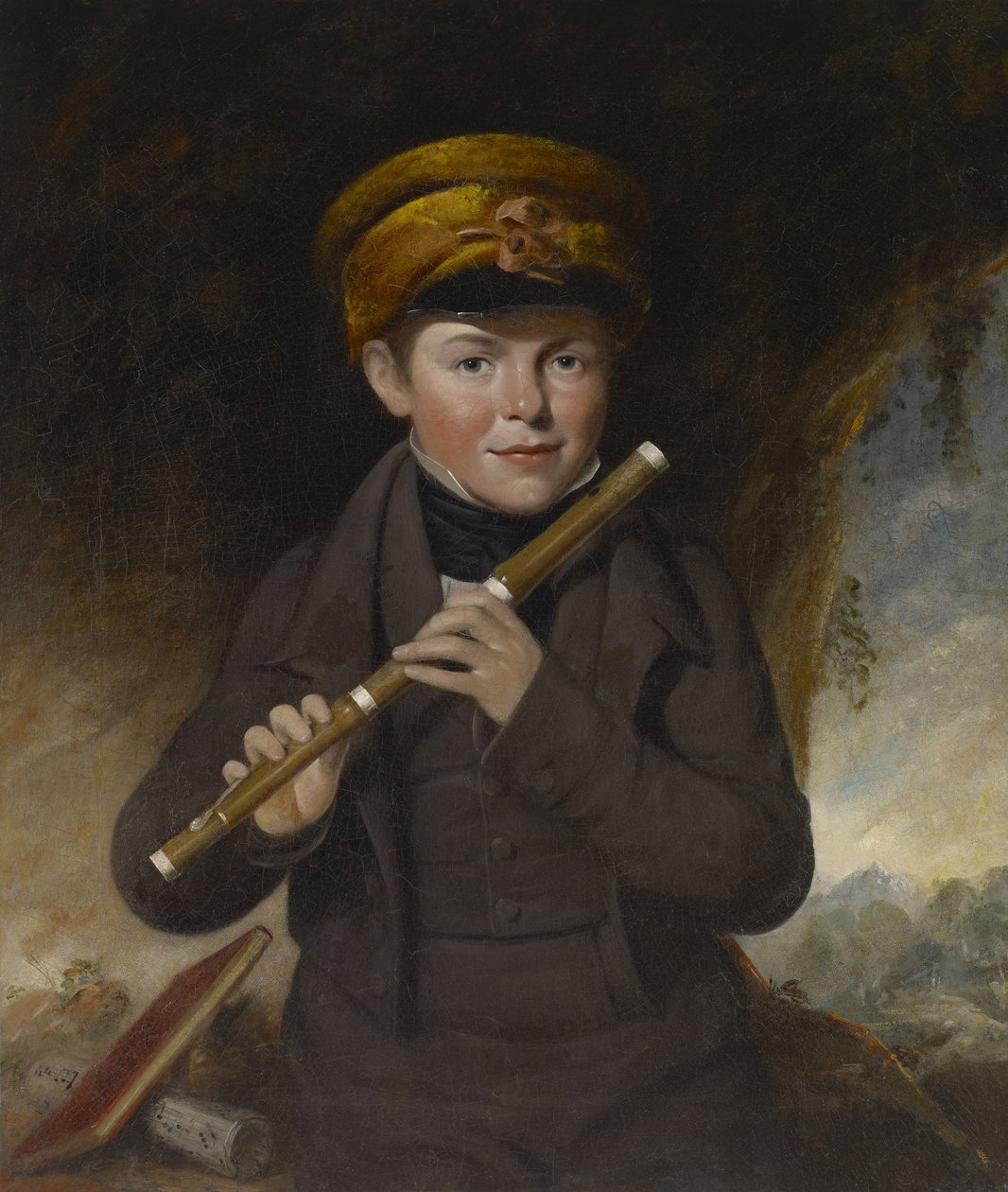 John Gurney, den lilla flöjtspelaren, ca 1800 av John Opie