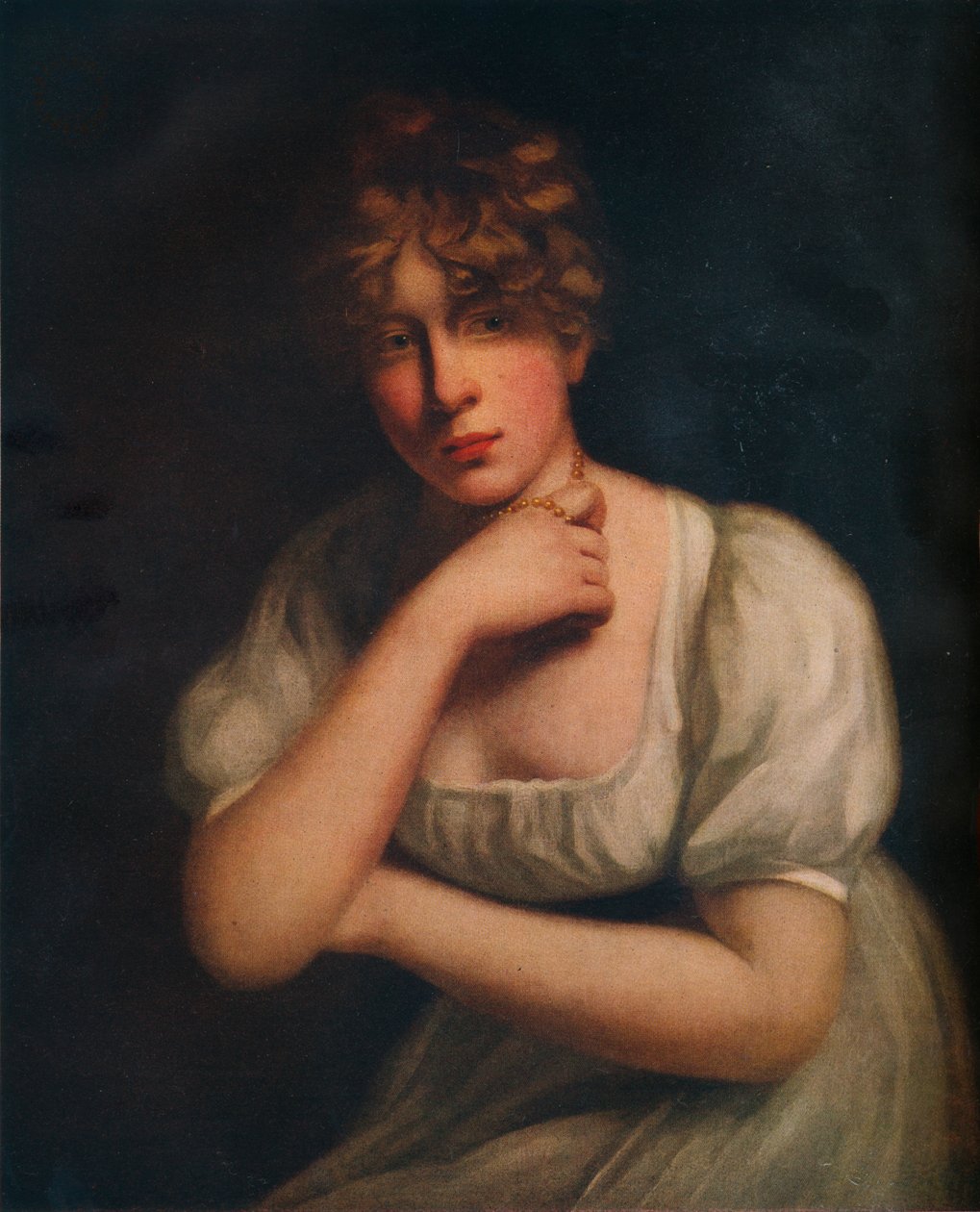 Miss Holcroft, c1700-talet, 1916 av John Opie