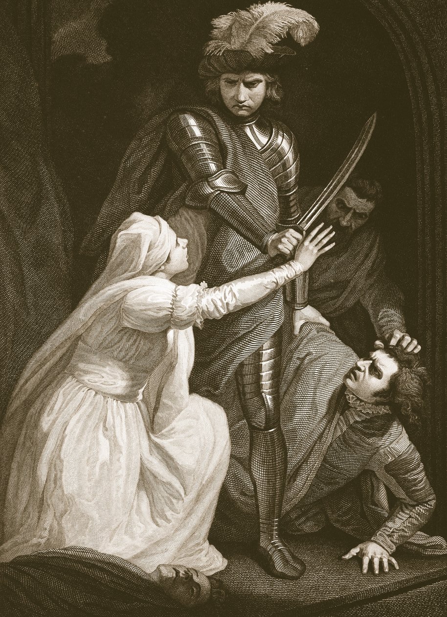 The Seizing of Mortimer, na vaneina e J. Fittler, ata mai le tusi a David Hume 