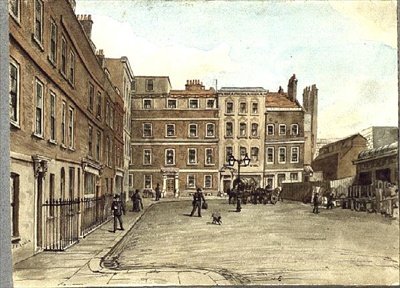 Warwick Square (wc-skiss) av John P. Ernslie