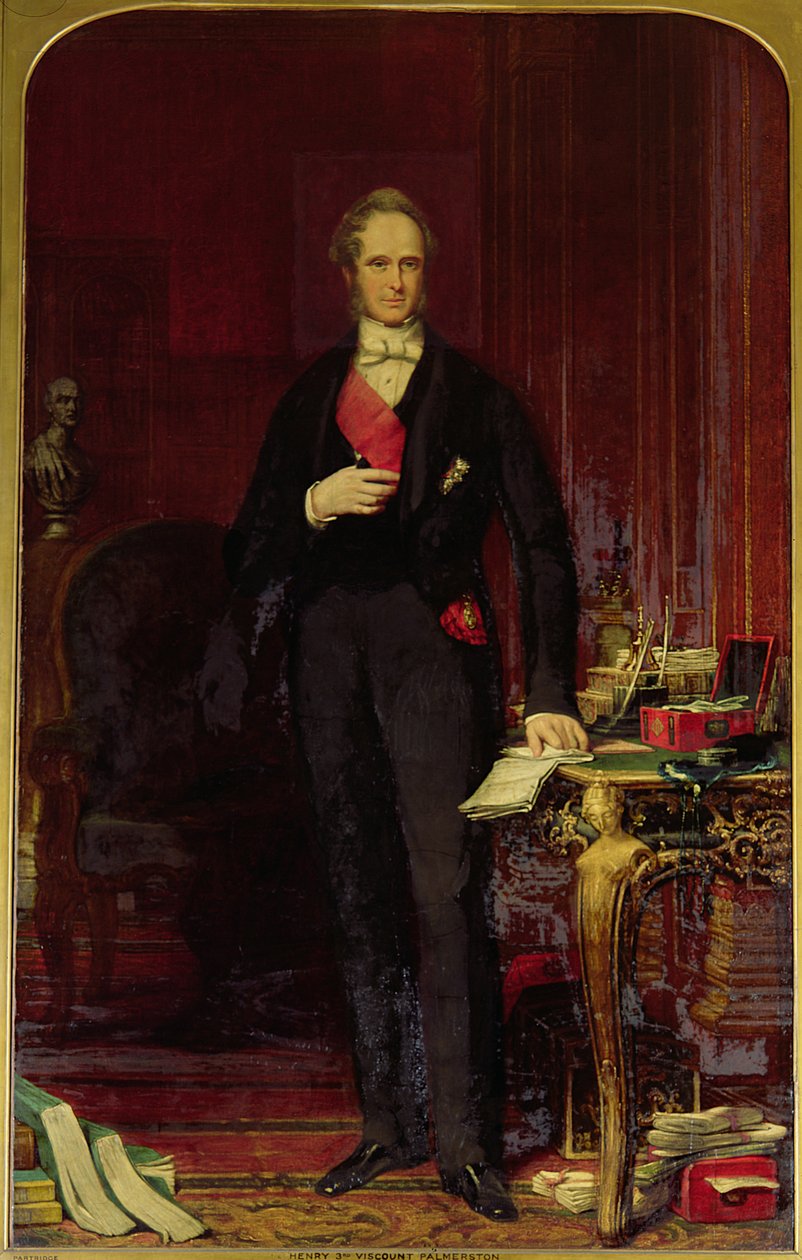 Henry, 3:e Viscount Palmerston av John Partridge