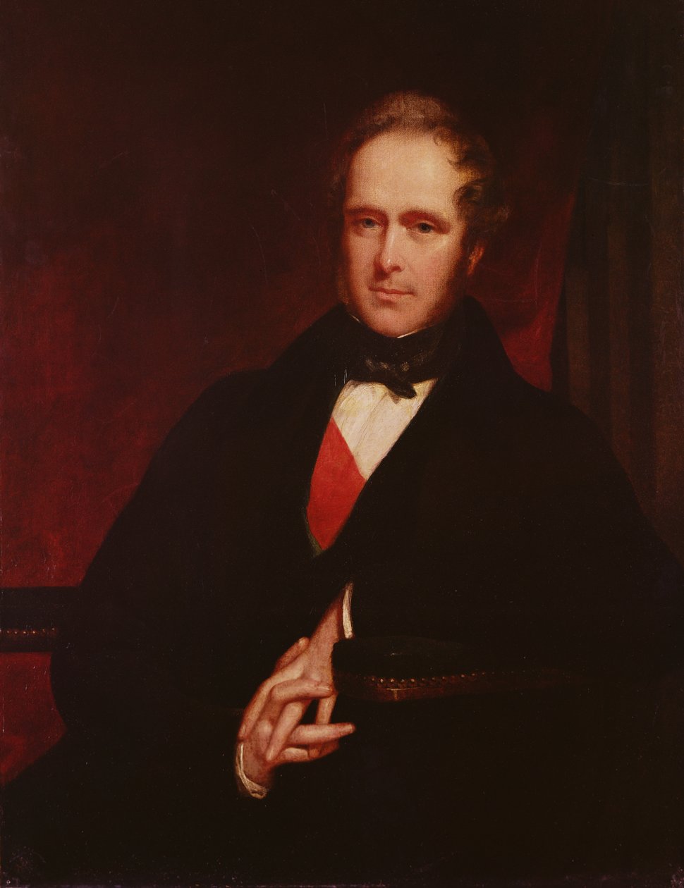 Porträtt av Henry John Temple, 1844-45 av John Partridge