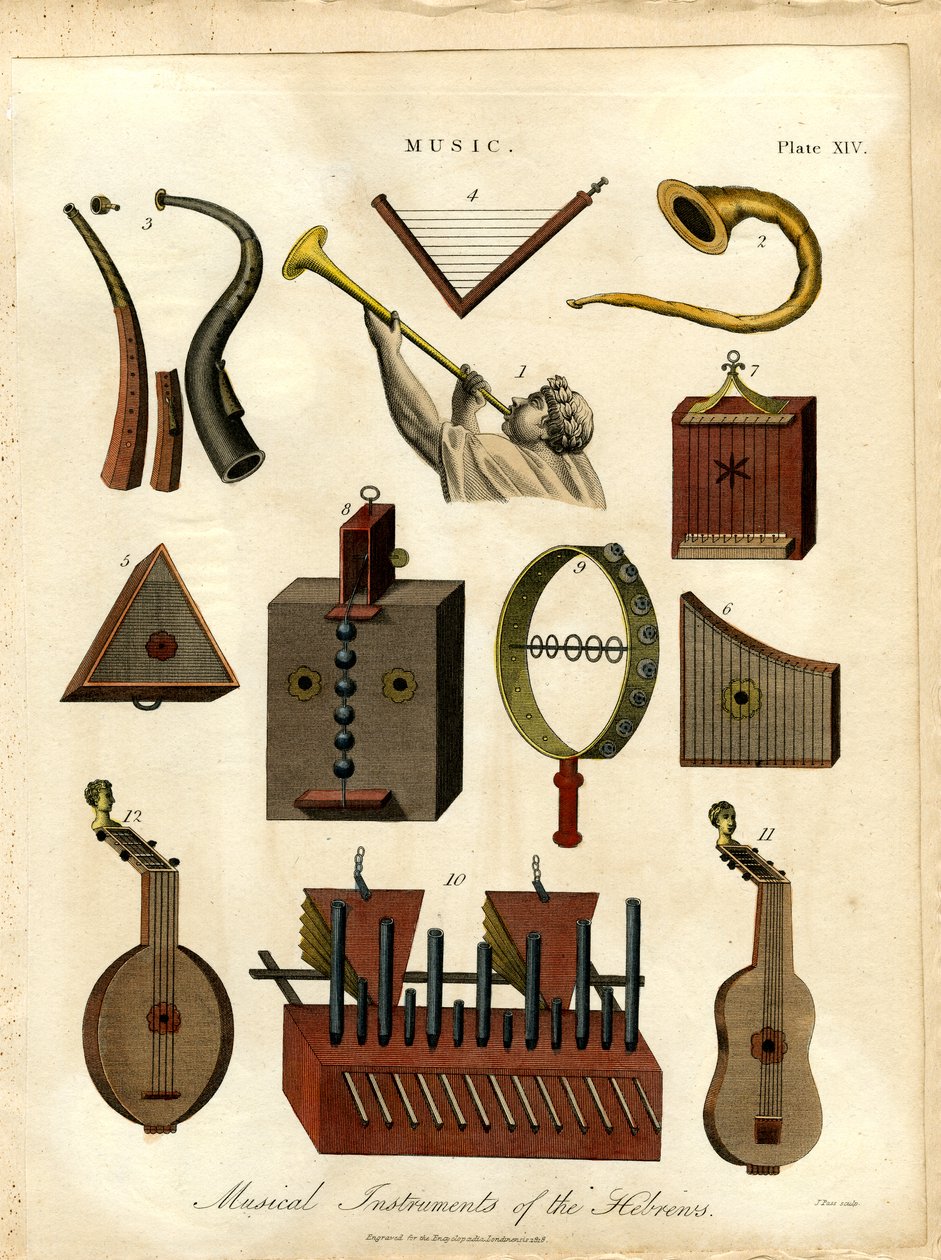 Hebréernas musikinstrument av John Pass