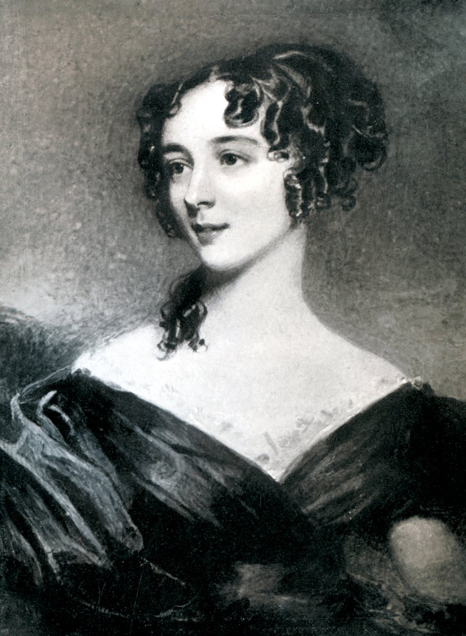Jane Welsh Carlyle, litterär figur från 1800-talet, 1909. av John Patrick