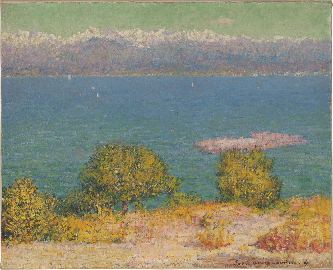 Nicebukten, 1891 av John Peter Russell