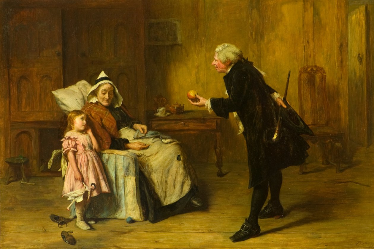 Läkarbesöket av John Pettie