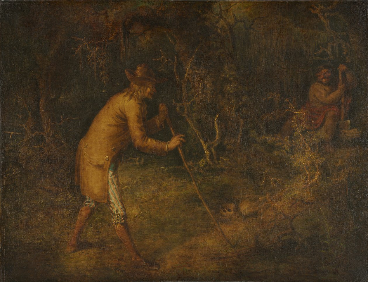 Djävulen och Tom Walker, 1856. av John Quidor