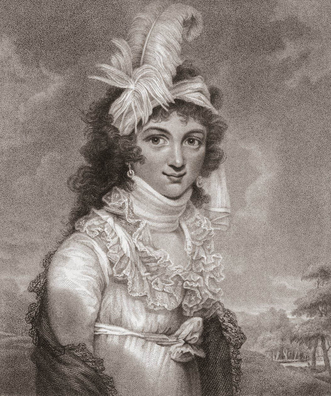 Caroline av Brunswick. Drottning av England. av John Raphael (after) Smith