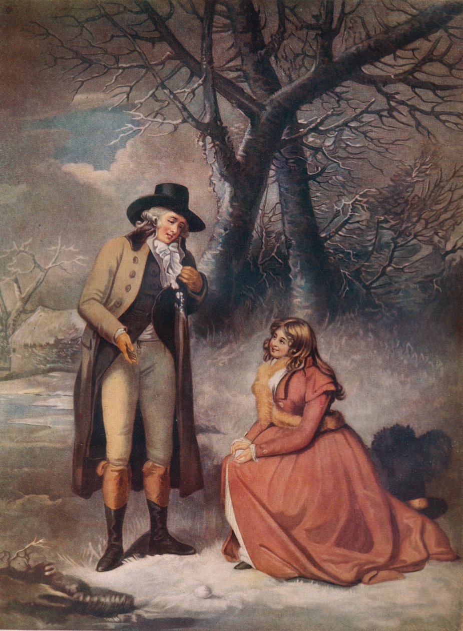 A Christmas Gambol, c1700-talet, 1919 av John Raphael Smith