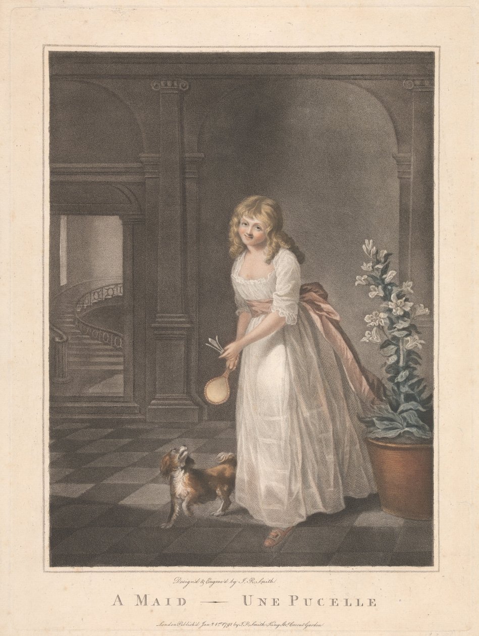 En tjänsteflicka av John Raphael Smith