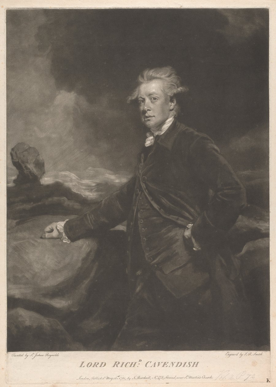 Lord Richard Cavendish av John Raphael Smith