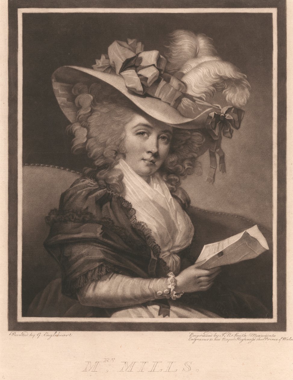 Fru Mills av John Raphael Smith