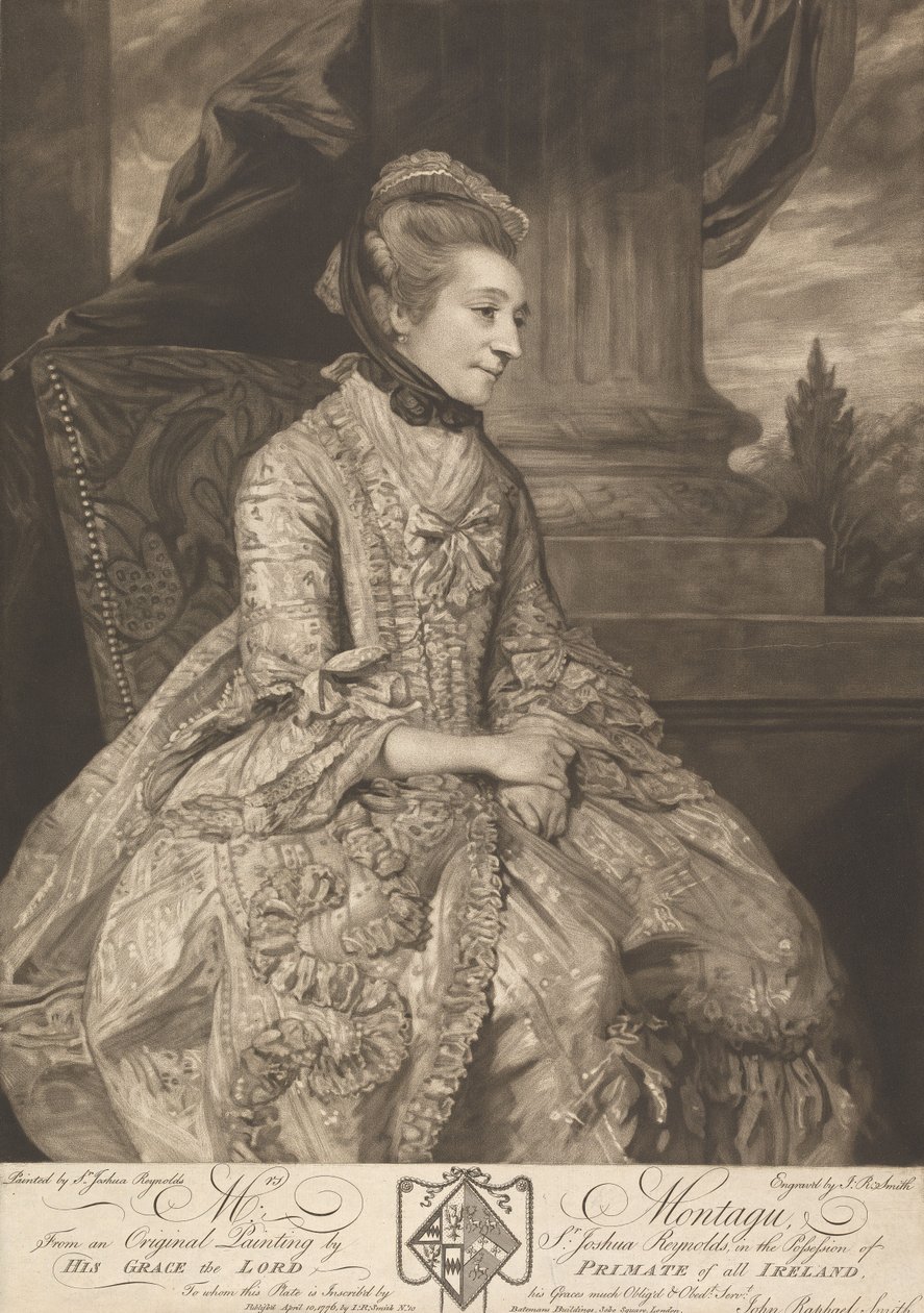 Fru Montagu av John Raphael Smith