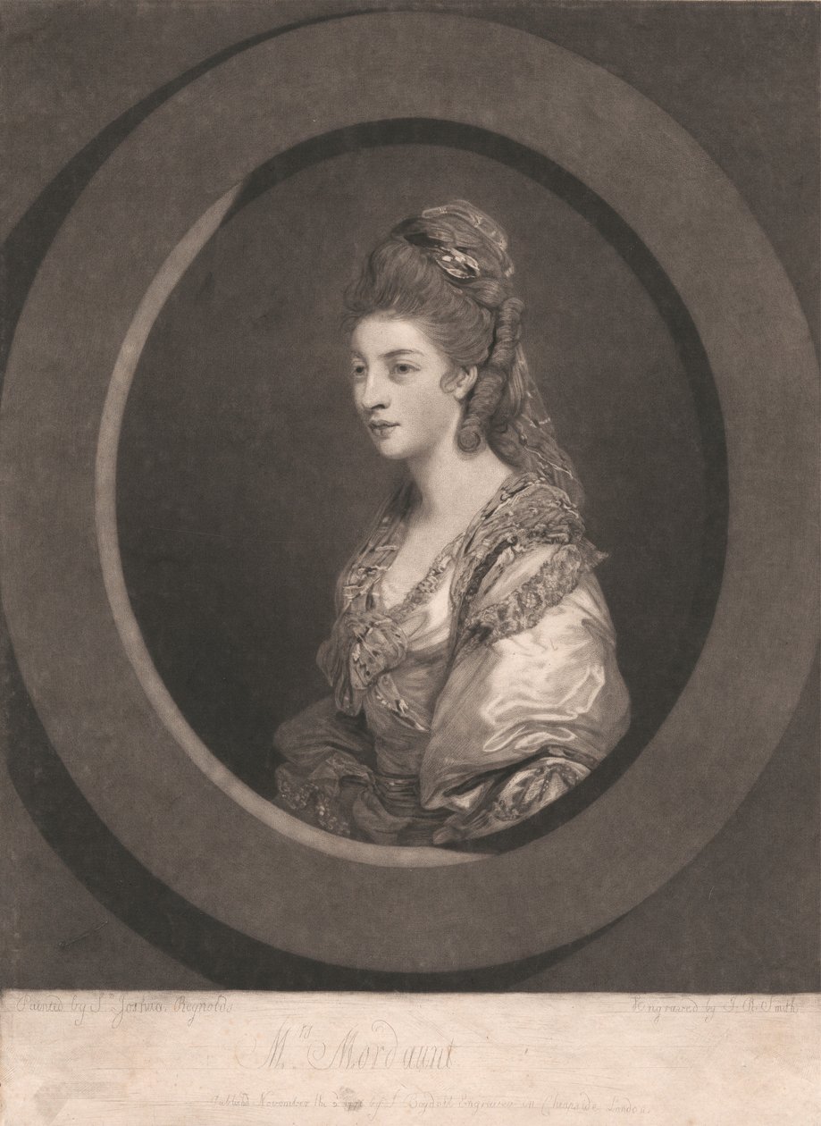 Fru Mordaunt av John Raphael Smith