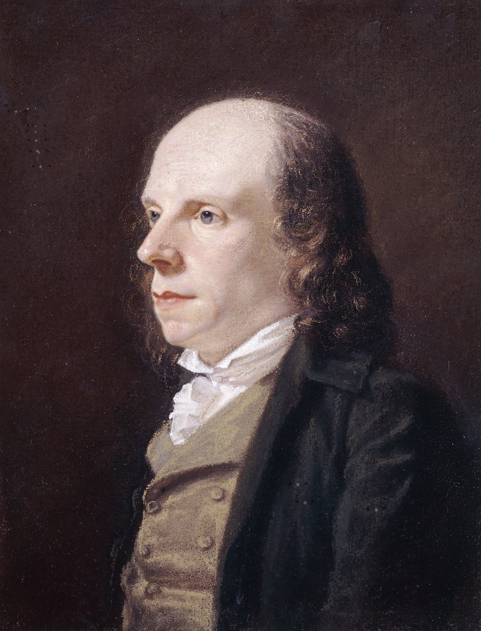 Porträtt av John Flaxman, R.A., 1795 av John Raphael Smith