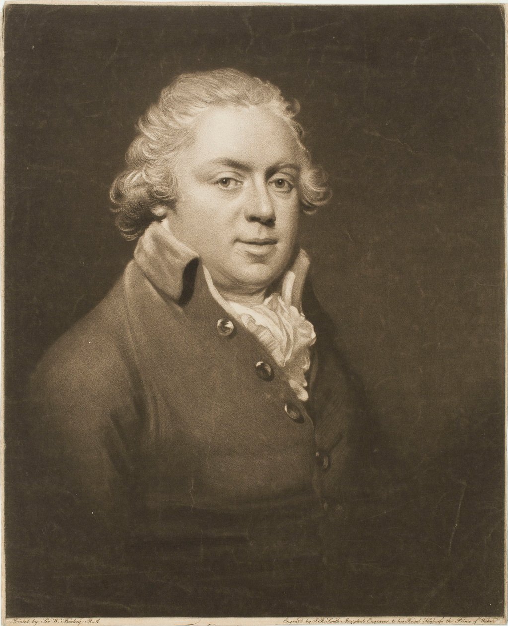 Porträtt av Philip Stanhope, femte greven av Chesterfield av John Raphael Smith