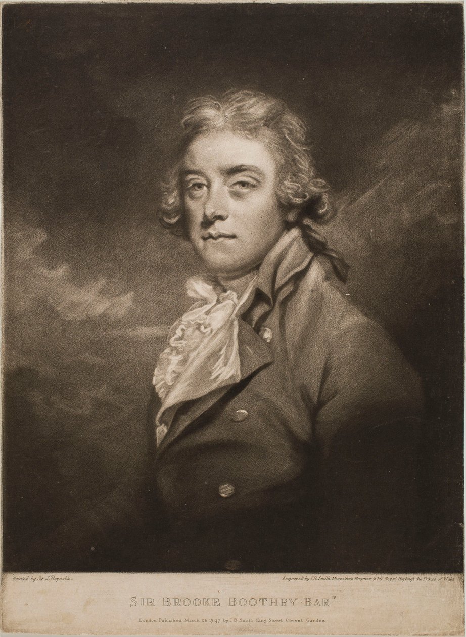 Porträtt av Sir Brooke Boothby av John Raphael Smith